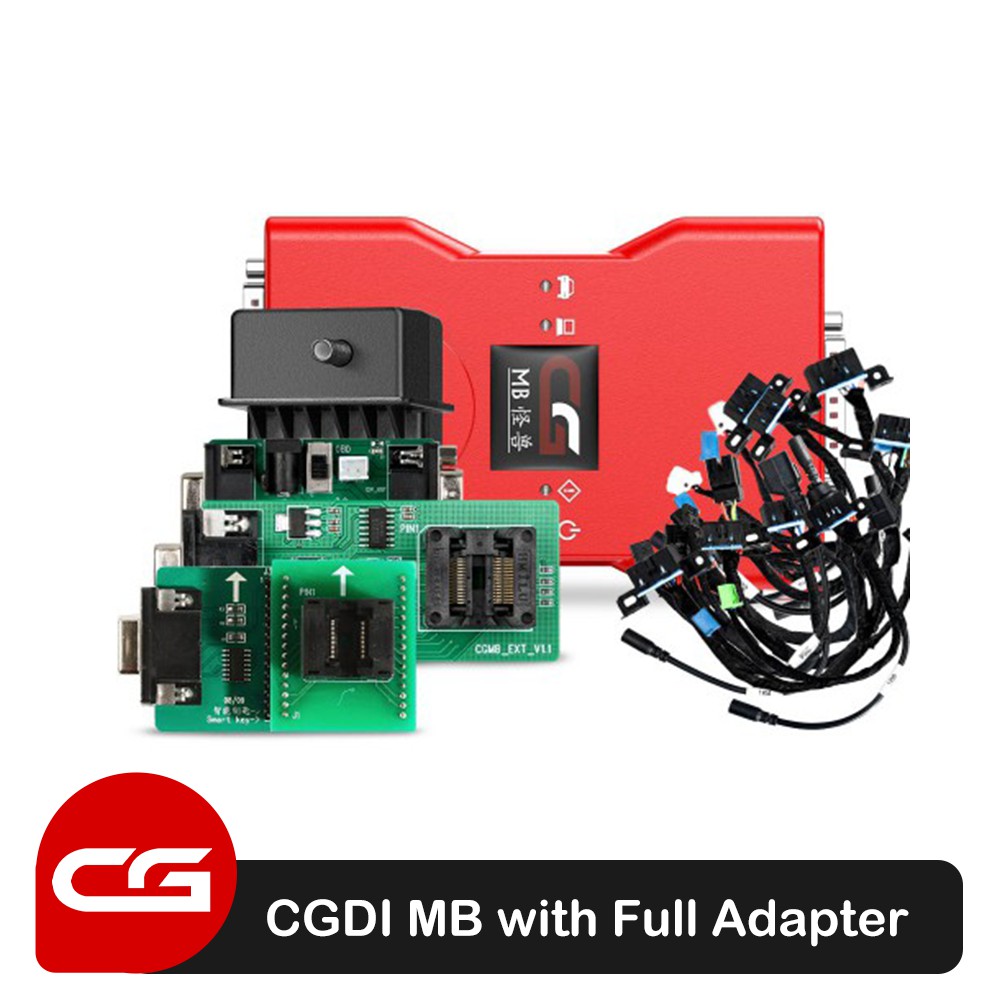 CGDI MB with Full Adapters including EIS/ELV Test Line/Adapter/Simulator/AC  Adapter