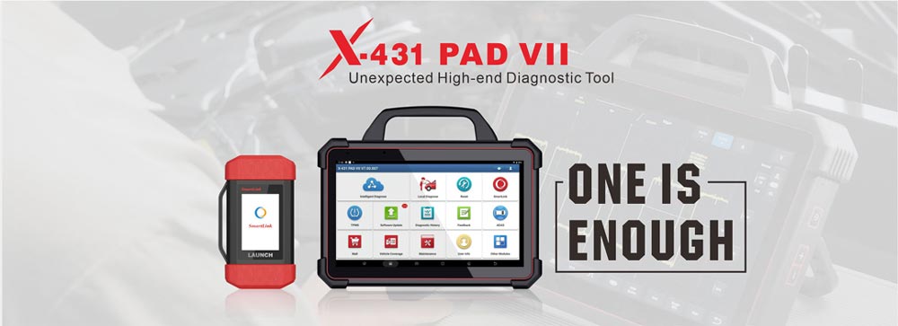 Launch X431 Pad VII OBD2 Scanner Car Intelligent Diagnostic Tools Auto  Tools Smart Box for Heavy Duty Trucks Automotive Tools - China Launch X431  Pad7, Launch X431 Pad 7 X-431